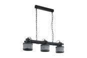 Lamper - EGLO TOURING ROCK LANGBORD 3XE27 SVART - 43447