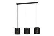 Lamper - EGLO MANBY LANGBORD 3L E27 SVART - 43796