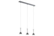 Lamper - EGLO MUSERO 1 LANGBORD 3L DAMPPB. ALU/KLAR - 96519