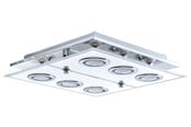 Lamper - EGLO CABO TAKLAMPE 6X3W KROM/HVIT - 30932