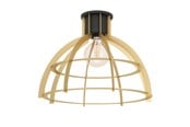 Lamper - EGLO STILLINGTON TAKLAMPE E27 SVART/GULL - 43766
