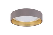 Lamper - EGLO PALOMARO 2 TAKLAMPE Ø3203X3,6W 1110LM 3000K CAPPUCCINO/GULL - 75773