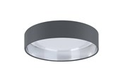 Lamper - EGLO PALOMARO 2 TAKLAMPE Ø3203X3,6W 1110LM 3000K ANTRASITT/SØLV - 75774