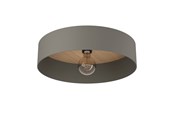 Lamper - EGLO DUAIA TAKLAMPE UMBRA GREY/NATURLIG OPTIKK/BM - 900837