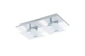 Lamper - EGLO VICARO TAKLAMPE 2X180LM KROM - 93312