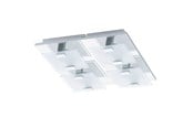 Lamper - EGLO VICARO TAKLAMPE 4X2.5W KROM - 93314