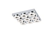 Lamper - EGLO FRADELO TAKLAMPE 9X400LM RUND KROM - 95665