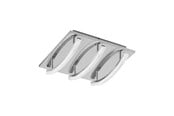 Lamper - EGLO PERTINI TAKLAMPE 1500LM 300X300 KROM - 96094