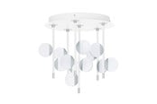 Lamper - EGLO OLINDRA TAKLAMPE 12X250LM KROM - 96968
