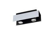 Lamper - EGLO VISERBA TAKLAMPE 2X400LM ALU - 97395