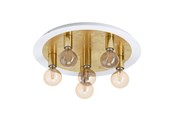 Lamper - EGLO PASSANO TAKLAMPE 5L HVIT/GULL - 97493