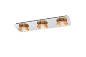 Lamper - EGLO TORANO TAK 3X510LM DEMPINGB. KROM/GULL - 97523