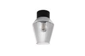 Lamper - EGLO VERILLI TAKLAMPE SVART/RØYK - 97634