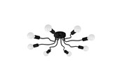 Lamper - EGLO ORAZIO TAKLAMPE Ø680 8XE27 SVART - 97984
