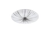 Lamper - EGLO NIEVES TAKLAMPE Ø510 3710LM HVIT/SØLV - 98326