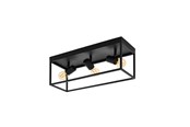 Lamper - EGLO SILENTINA TAKLAMPE 3XE27 SVART - 98333