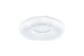 Lamper - EGLO ZAMODILO TAKLAMPE Ø400 16.5W 1850LM 3000-6500K DIMMPB. KRYSTALL/HVIT - 99341