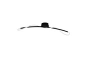 Lamper - EGLO EGIDONELLA TAKLAMPE 3250LM L900 SVART/OPAL - 99381
