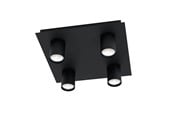 Lamper - EGLO VALCASOTTO TAKLAMPE 4XGU10 SVART - 99516