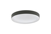 Lamper - EGLO LAURITO TAKLAMPE 2760LM Ø490 SVART/HVIT - 99782