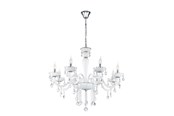 Lamper - EGLO CARPENTO LYSEKRONE 8L HVIT - 39114
