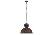 Lamper - EGLO ROCKINGHAM PENDEL E27 RUSTBRUN/SVART - 43299