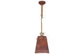 Lamper - EGLO MEOPHAM PENDEL E27 Ø240 RUST - 43404