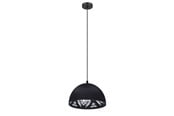 Lamper - EGLO CONGRESBURY PENDEL SVART M/HVITT MØNSTER - 43472