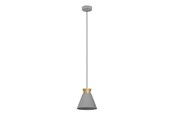 Lamper - EGLO TWICKEN ANHENG E27 GRÅ/GULL - 43838