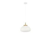 Lamper - EGLO SUMMERHILL PENDEL Ø400 TRE/HVIT PAPIRSKJERM FSC - 44064