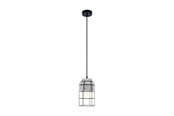 Lamper - EGLO CONSETT PENDEL Ø140 BETONG/SVART - 49783