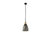 Lamper - EGLO OLDCASTLE PENDEL Ø255 ANTIKK BRUN - 49786