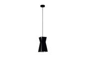 Lamper - EGLO VALECROSIA PENDEL E27 180X180 SVART/HVIT - 99082