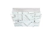 Lamper - EGLO VERDESCA PLAFOND SATENG/KLEDD/KRYSTALL - 93921