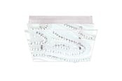 Lamper - EGLO VERDESCA PLAFOND SATENG/KLEDD/KRYSTALL - 93922