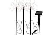 Lamper - EGLO SOLCELLESETT BEDSTANDER 3L STAR 800MA VARM HVIT SVART - 48884