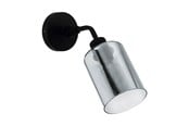 Lamper - EGLO FORETSBURG SPOT E27 SVART/RØYK - 43309