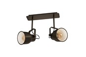 Lamper - EGLO MITCHLEY SPOT 2XE27 L470 SVART - 43386