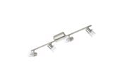 Lamper - EGLO ORVIETO 1 SPOT 4X3,3W BS/KLAR - 93704