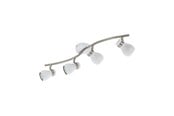 Lamper - EGLO ARBOLEDAS SPOT 4X400LM HVIT/KROM - 97353