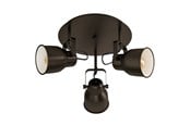 Lamper - EGLO MITCHLEY SPOT RONDEL 3XE27 Ø500 SVART - 43388