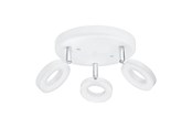 Lamper - EGLO ODERSO SPOT PAD 3X360LM HVIT - 75203