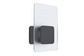 Lamper - EGLO EREDITA UDE VEGG 10W 1000LM IP44 ANTRASITT/SATIN. - 99585