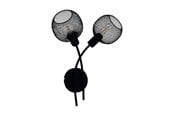 Lamper - EGLO WRINGTON 1 VEGG 2XE14 H355 SVART - 43375