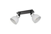 Lamper - EGLO MATLOCK VEGG 2XE27 GRÅ - 43828