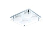 Lamper - EGLO ABIOLA VEGG/TAK 4X450LM 220X220 KROM - 75329