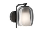 Lamper - EGLO CIAMPINO VEGG H220 E27 SVART/GRÅ - 901723