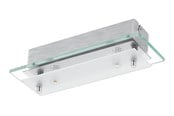 Lamper - EGLO FRES 2 VEGG 2L 250X85 SATIN/KLAR - 93885