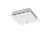 Lamper - EGLO FRES 2 VEGG 4L 290X290 SATINT/KLAR - 93888
