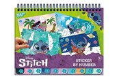 Kreative leker - Totum DISNEY STITCH Sticker by Number block - 700123